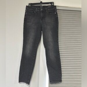 Judy Blue Stonewash Faded Black Boyfriend Fit Jeans size 5/27